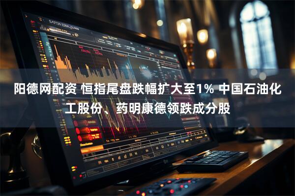 阳德网配资 恒指尾盘跌幅扩大至1% 中国石油化工股份、药明康德领跌成分股